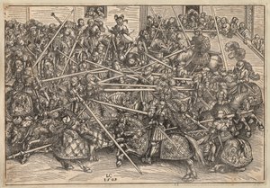 Torneo de Lucas the Elder Cranach