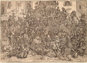 Torneo de Lucas the Elder Cranach