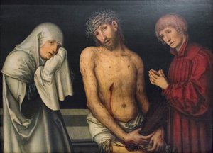 Pieta de Lucas the Elder or Hans (d.1537) Cranach