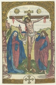 Cristo en la cruz de Lucas van Leyden (attributed to)
