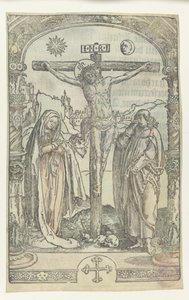 Cristo en la cruz de Lucas van Leyden (attributed to)