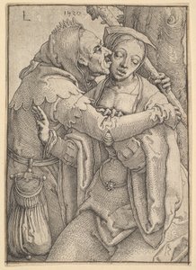 Un tonto y una mujer de Lucas van Leyden