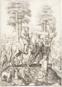 Abigail ante David de Lucas van Leyden