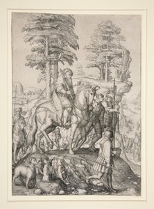 Abigail ante David de Lucas van Leyden