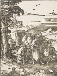 Abraham e Isaac de Lucas van Leyden