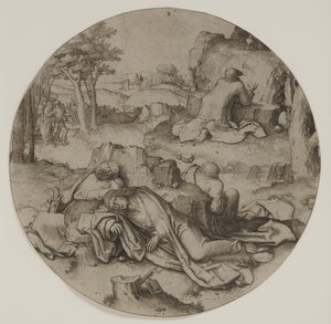Agonía en el jardín de Lucas van Leyden