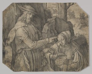 Cristo apareciendo a Santa María Magdalena como jardinero, 1519
