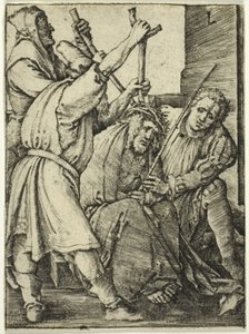 Cristo coronado de espinas de Lucas van Leyden