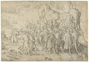 la conversión de Pablo de Lucas van Leyden