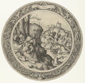 El porte de la cruz
La Pasión Redonda (título de la serie)