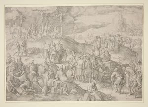 Gólgota (El Gran Calvario) de Lucas van Leyden