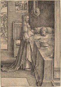 Jezabel y Acab de Lucas van Leyden