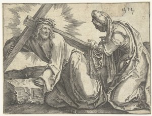 llevando la cruz