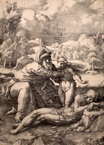 La creación de Eva de Lucas van Leyden