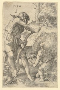 Lamec y Caín de Lucas van Leyden