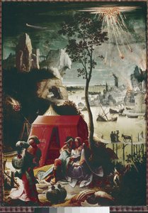 Lot y sus hijas (óleo sobre panel, circa 1517).