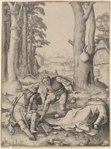 Mahoma y el monje Sergio de Lucas van Leyden