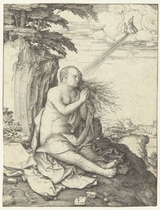María Magdalena en el desierto de Lucas van Leyden