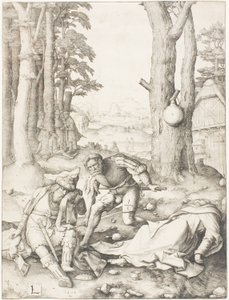 Mahoma y el monje Sergio de Lucas van Leyden