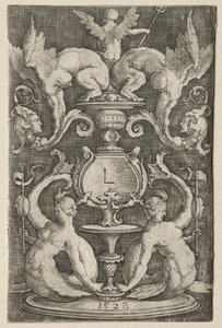 Panel de ornamento de Lucas van Leyden