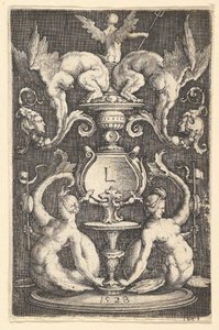 Panel de ornamento con dos sirenas, 1528