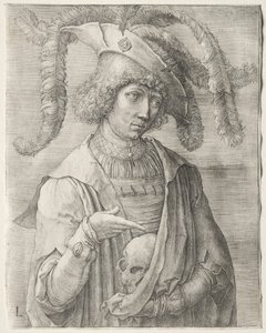 Retrato de un Joven con una Calavera