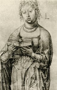 Niña leyendo de Lucas van Leyden