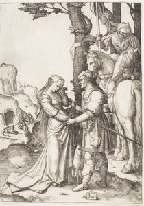 San Jorge liberando a la princesa