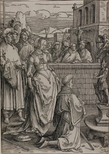 La idolatría de Salomón de Lucas van Leyden