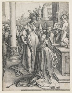 Idolatría de Salomón de Lucas van Leyden
