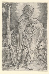 San Antonio, ca. 1521 de Lucas van Leyden