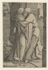 San Joaquín Abrazando a Santa Ana, 1520