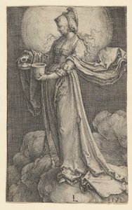 Santa María Magdalena en las nubes de Lucas van Leyden