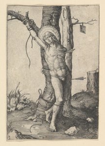 San Sebastián, ca. 1510 de Lucas van Leyden