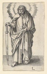 San Simón, ca. 1510 de Lucas van Leyden