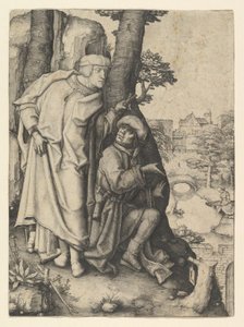 Susana y los dos ancianos, ca. 1508 de Lucas van Leyden