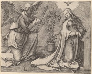 La Anunciación de Lucas van Leyden