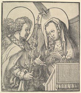 La Anunciación, 1515 de Lucas van Leyden
