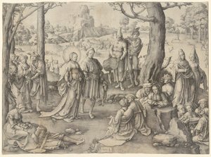 La danza de Santa María Magdalena de Lucas van Leyden