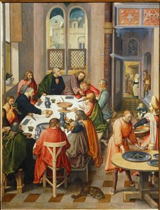 La Última Cena ... de Lucas van Leyden