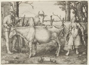 La lechera de Lucas van Leyden