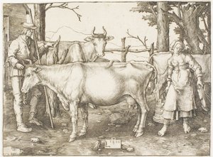 La lechera de Lucas van Leyden