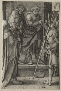 La Pasión: Cristo presentado al pueblo de Lucas van Leyden