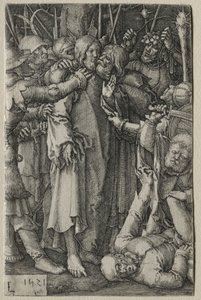La Pasión: La captura de Jesús, 1521 de Lucas van Leyden