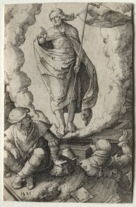 La Pasión: La Resurrección, 1521 de Lucas van Leyden