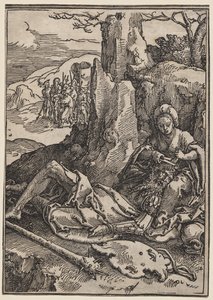 El poder de las mujeres: Sansón y Dalila de Lucas van Leyden