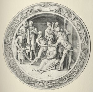 La Pasión Redonda: Ecce Homo, 1509 de Lucas van Leyden