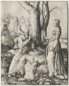 La tentación de San Antonio de Lucas van Leyden