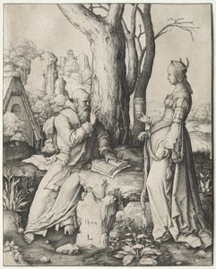 La Tentación de San Antonio, 1509 de Lucas van Leyden