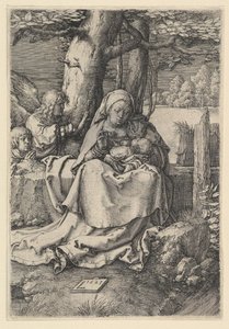 La Virgen y el Niño con dos ángeles, 1523